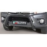 Toyota Hilux Mk8 2016-2020 - Misutonida Eu Approved Front Bar - 76mm - Black Finish